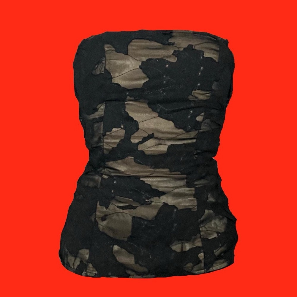 Pam Chorley Mesh Corset Top